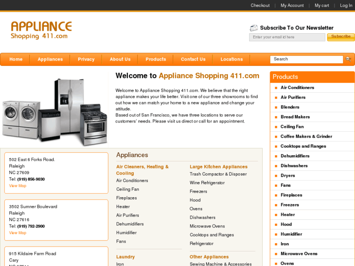 www.applianceshopping411.com