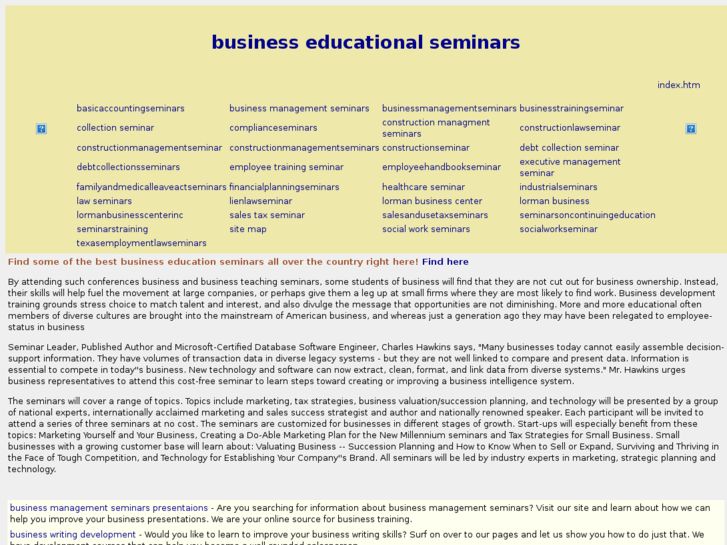 www.business-educational-seminars.com