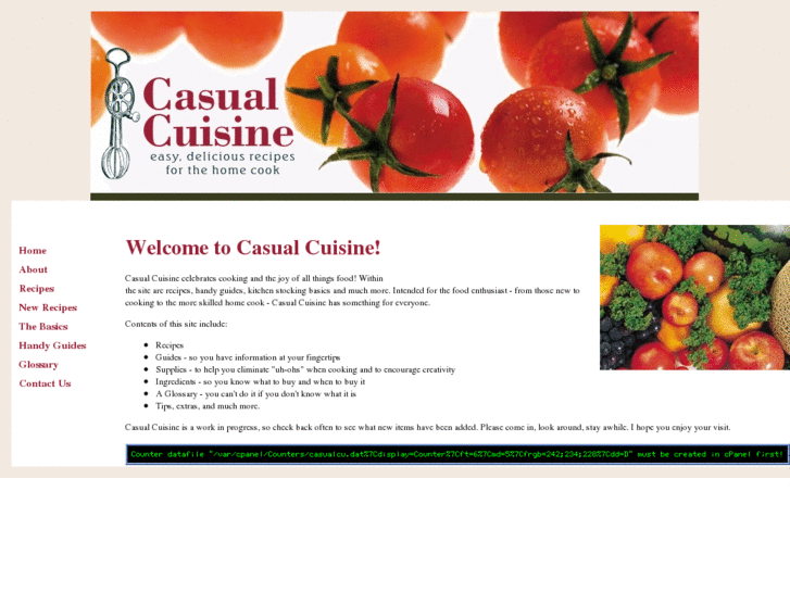 www.casualcuisine.biz