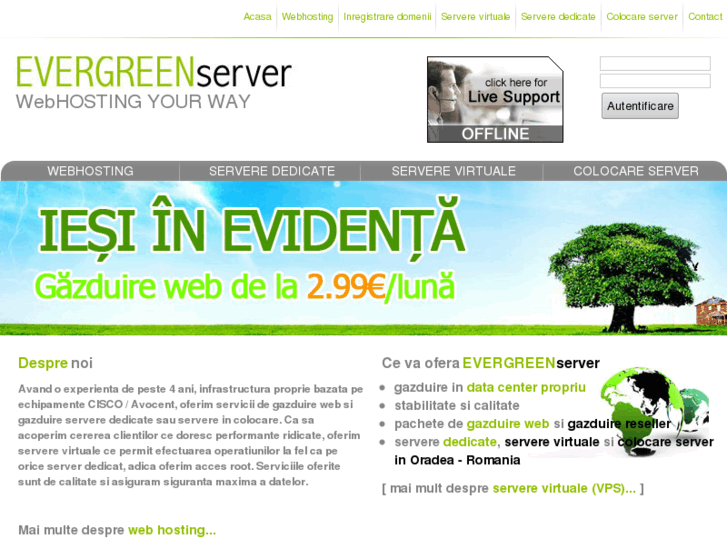 www.evergreenservers.ro