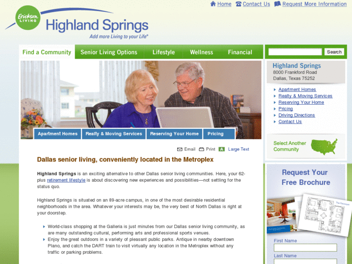 www.highlandspringsliving.com