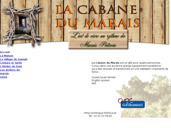 www.lacabanedumarais.com