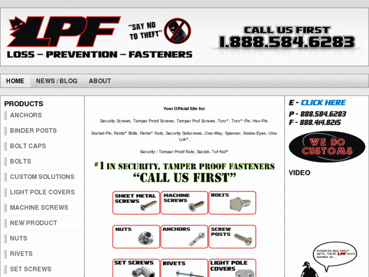 www.losspreventionfasteners.com