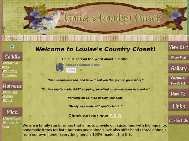 www.louisescountrycloset.com