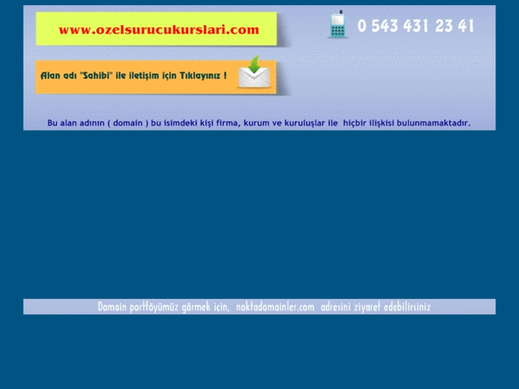 www.ozelsurucukurslari.com