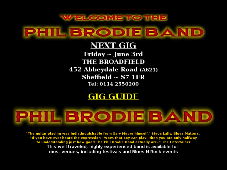 www.philbrodieband.com