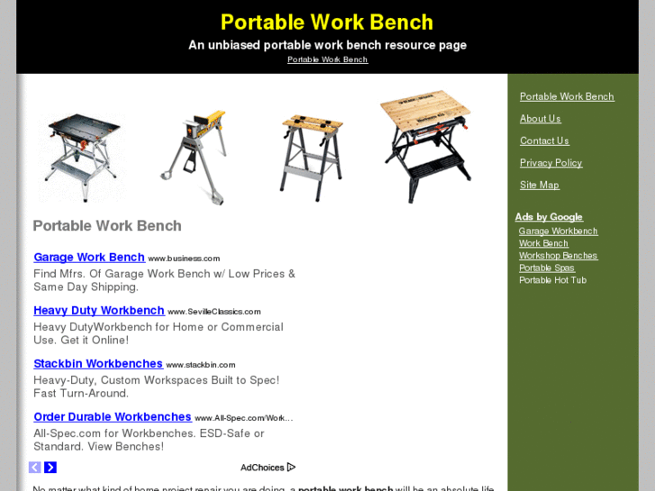 www.portableworkbenches.org