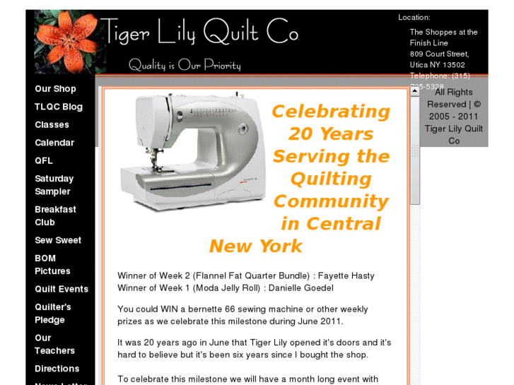 www.tigerlilyquiltco.com