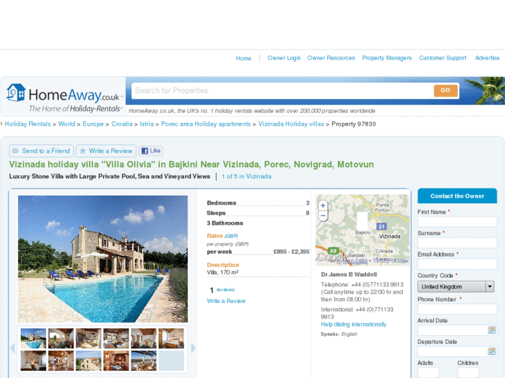www.villaistria.co.uk