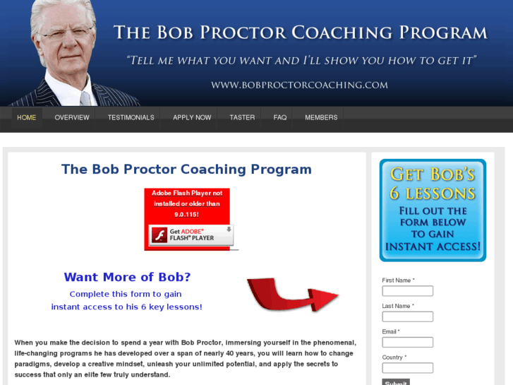 www.bobproctorcoach.com