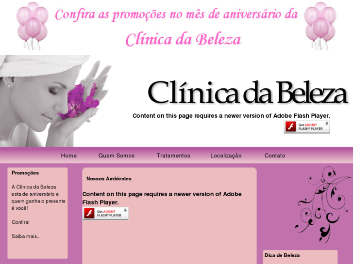 www.clinicadabeleza.net