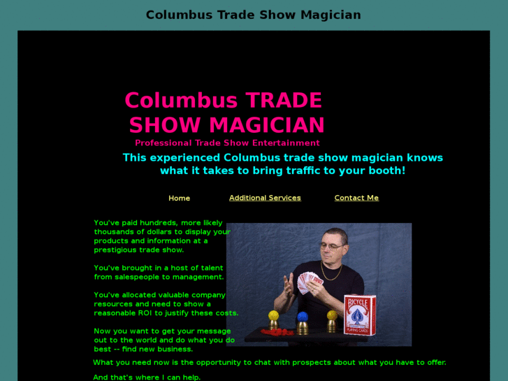 www.columbustradeshowmagician.com