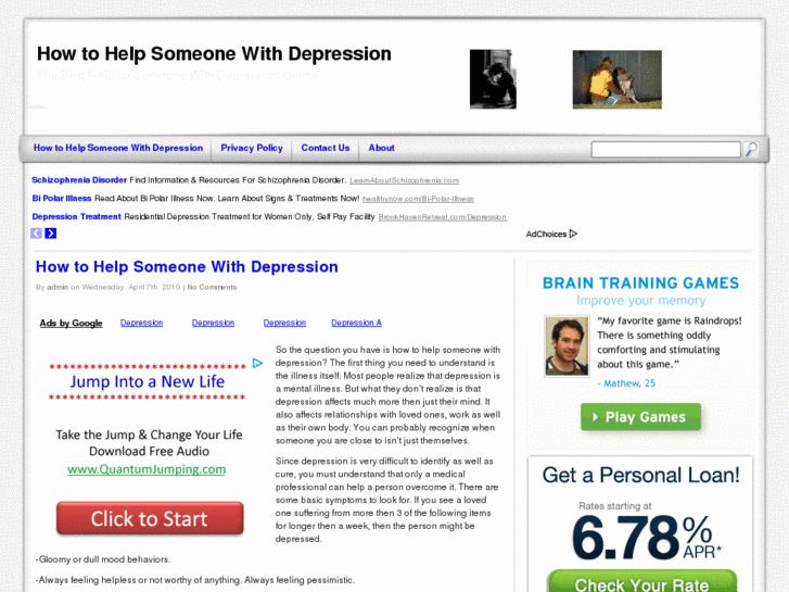 www.howtohelpsomeonewithdepression.com