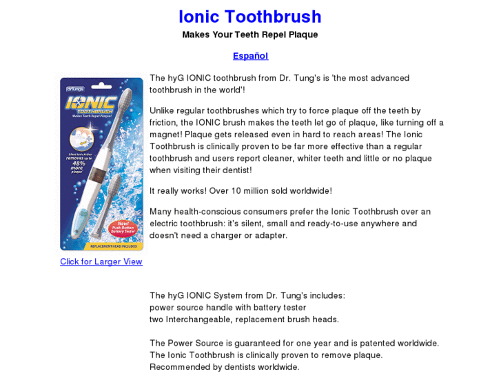 www.ionictoothbrush.net