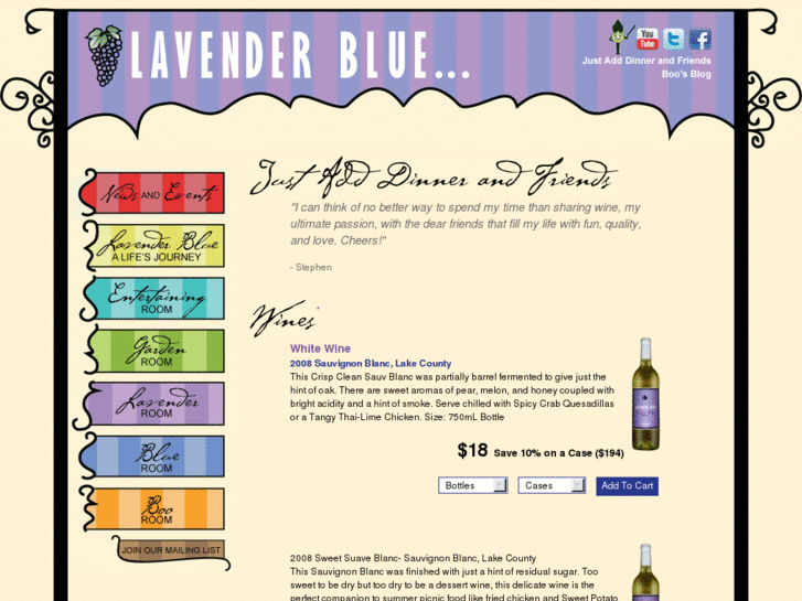 www.lavenderbluewine.com