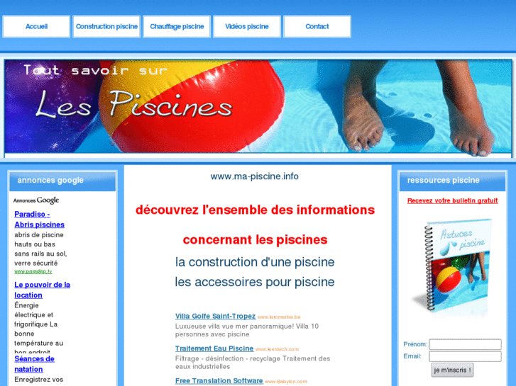 www.ma-piscine.info