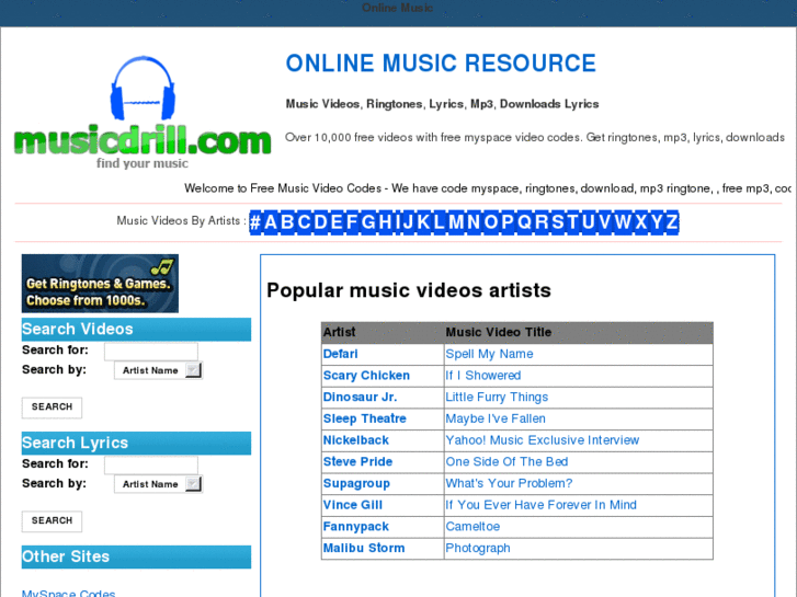 www.musicdrill.com