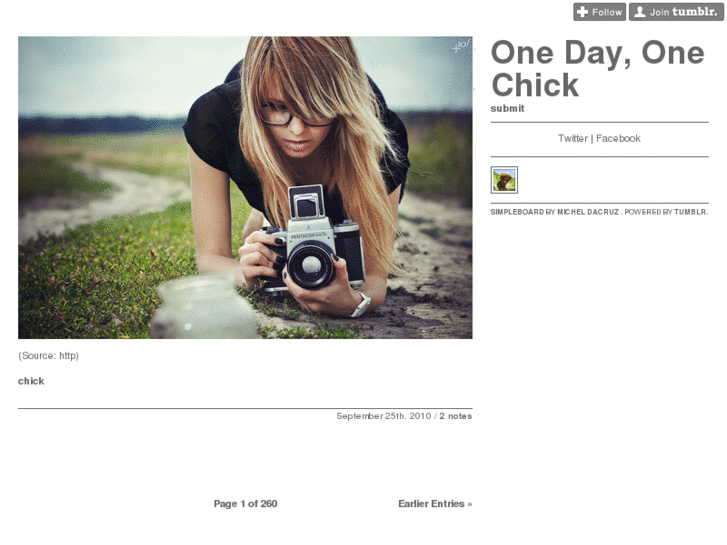 www.onedayonechick.com