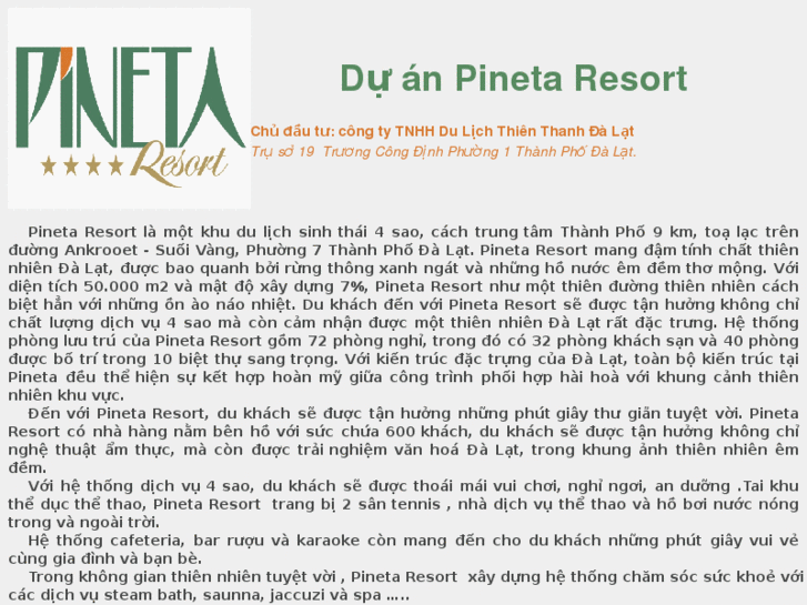 www.pinetaresort.com