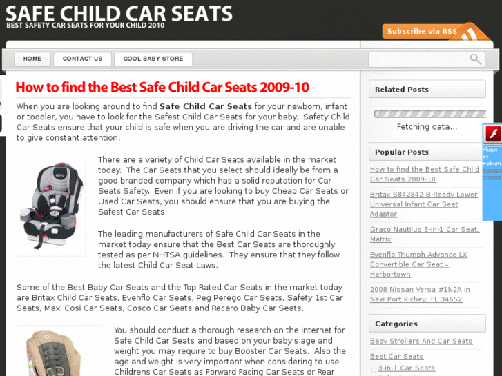 www.safechildcarseats.com