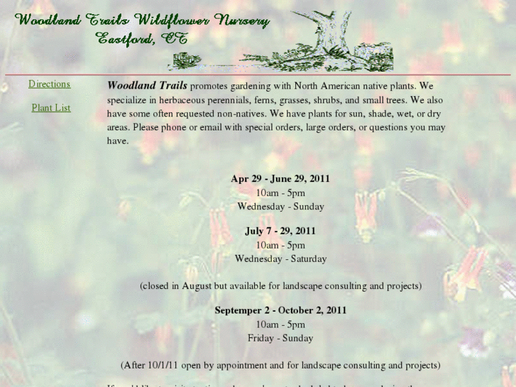 www.woodlandtrailswildflowers.com