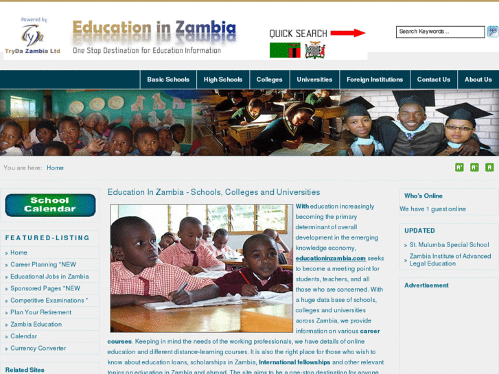 www.educationinzambia.com