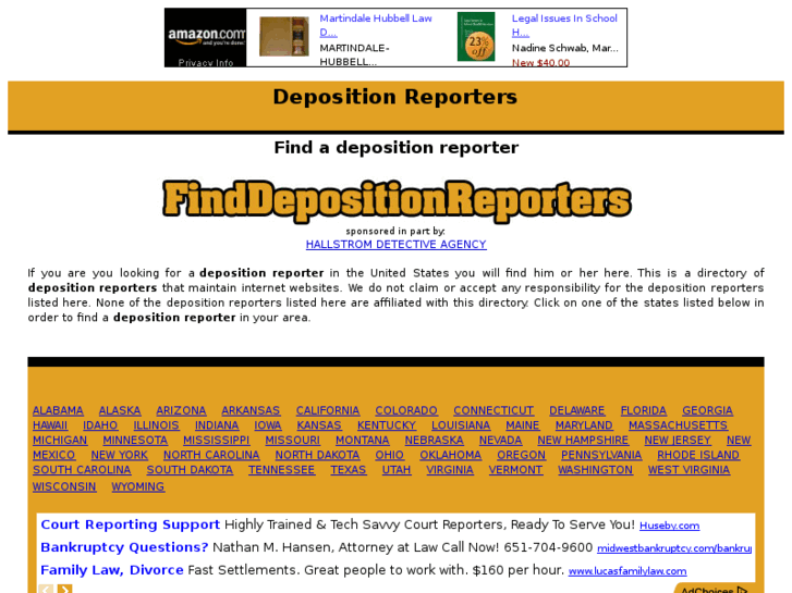 www.finddepositionreporters.com