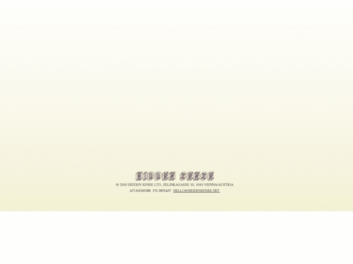 www.hiddensense.info