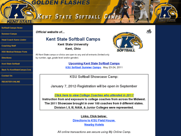 www.kentstatesoftballcamps.com