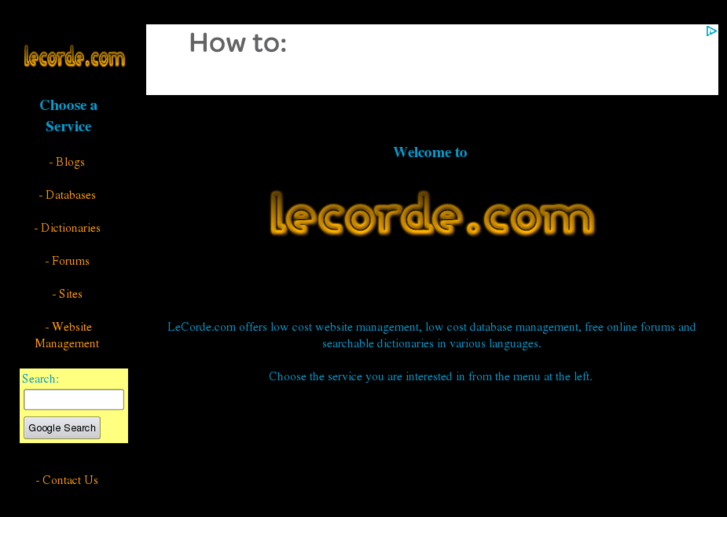 www.lecorde.com