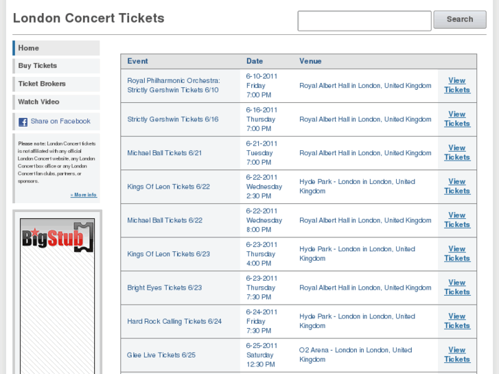 www.londonconcerttickets.net