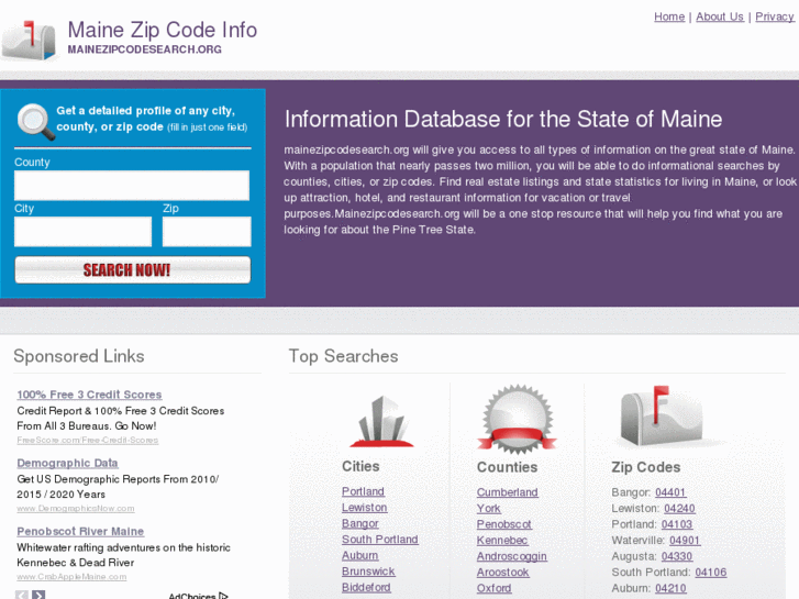 www.mainezipcodesearch.org