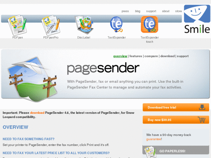 www.pagesender.com