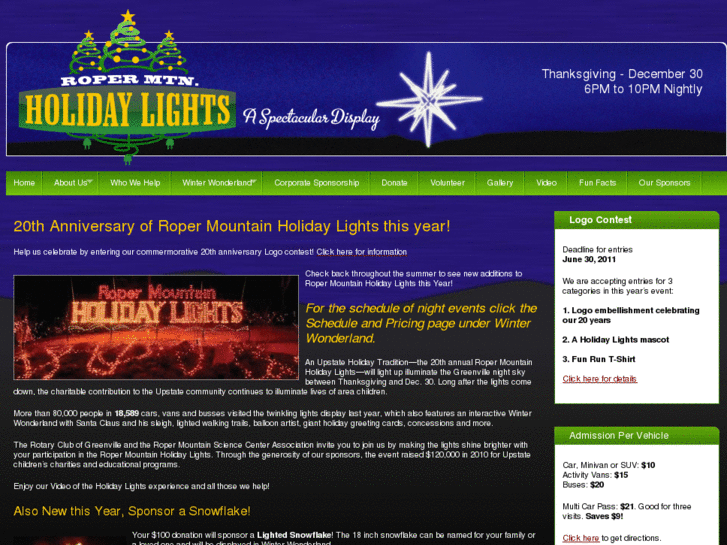 www.ropermountainholidaylights.com