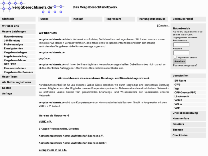 www.vergaberechtsnetz.de