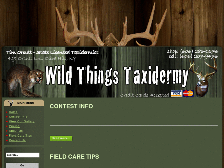 www.wildthingstaxidermy.biz