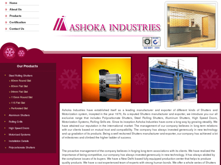 www.ashokaindustries.com