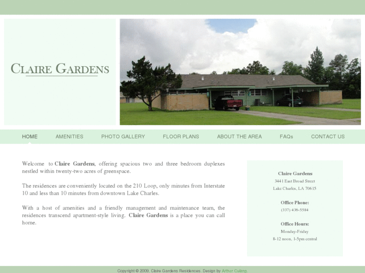 www.clairegardensapts.com