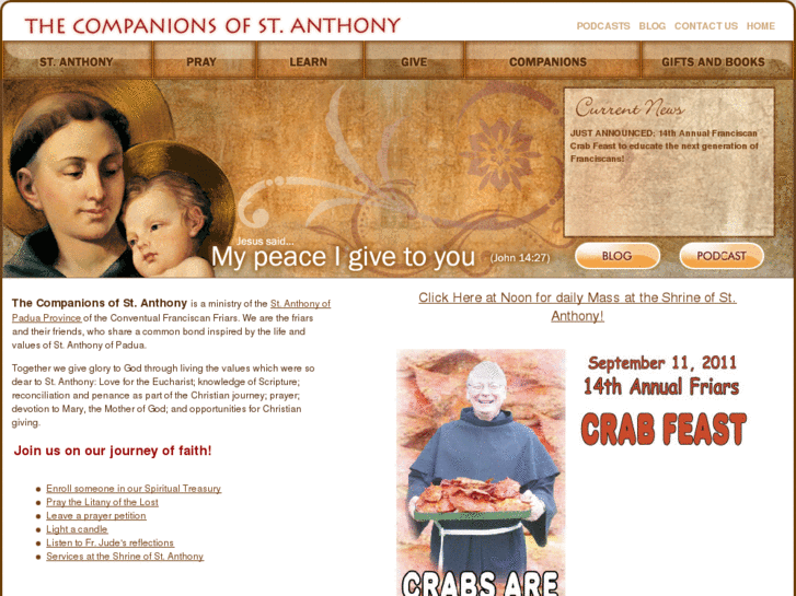 www.companionsofstanthony.com