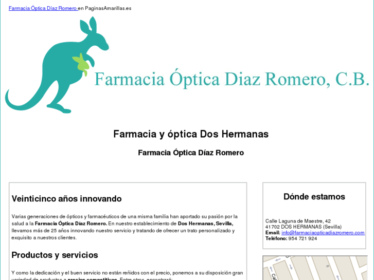 www.farmaciaopticadiazromero.com