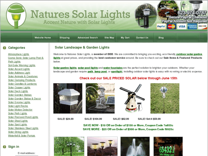 www.naturessolarlights.com