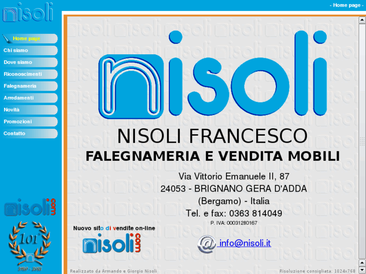 www.nisoli.it