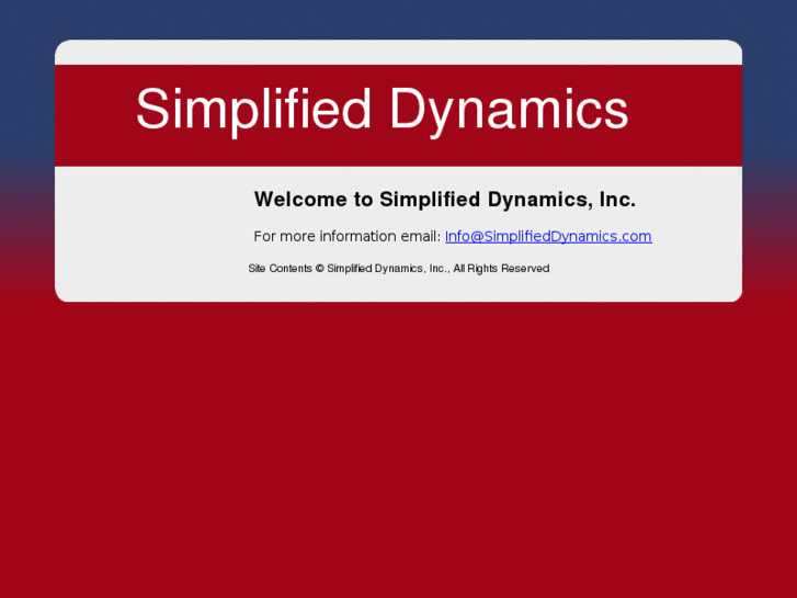 www.simplifieddynamics.com