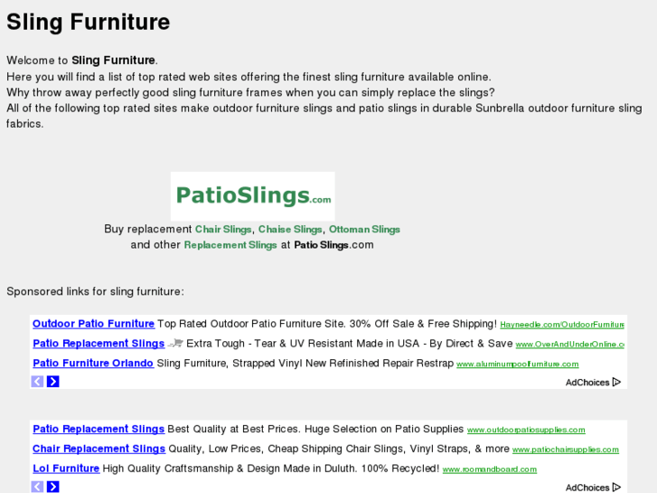 www.sling-furniture.com