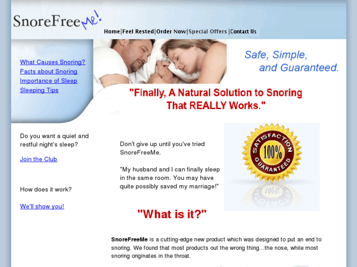 www.snorefreeme.com