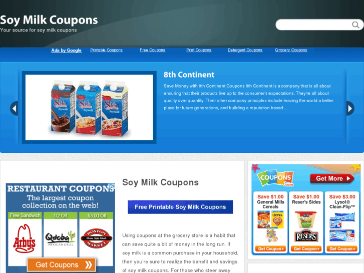 www.soymilkcoupons.net