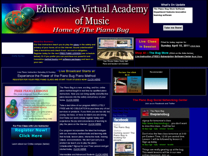 www.thepianobug.com