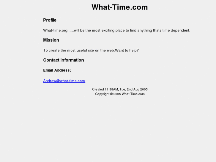 www.what-time.org