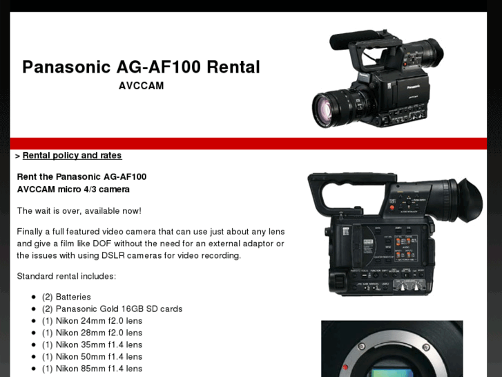 www.af100rental.com