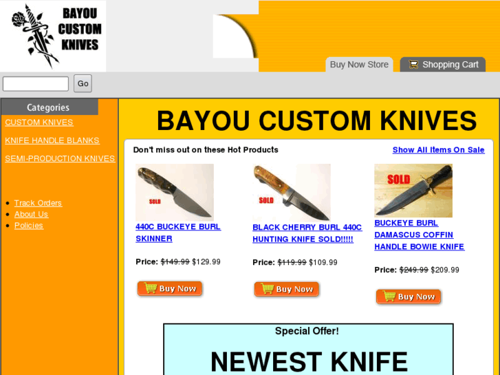 www.bayoucustomknives.com